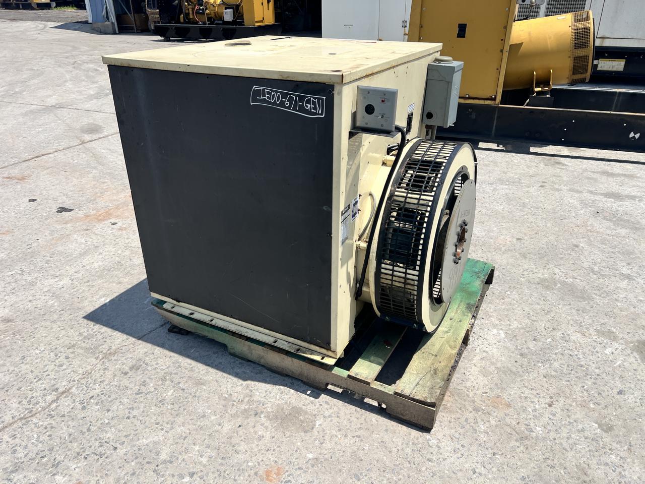 180 KW, 1800 RPM, Kohler #180ROZJ, Generator End, 277/480 Volts, 12 wire, circuit breaker, 1PH/3PH, 1100