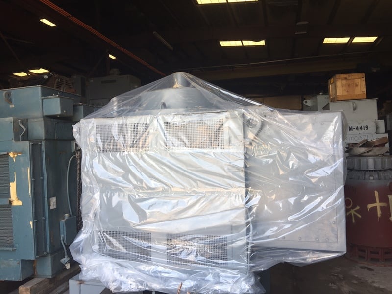 1500 HP 1189 RPM Canadian General Electric, Frame 7966, TEAAC,VSS, vertical solid shaft,hi-thrust, 2300/4160