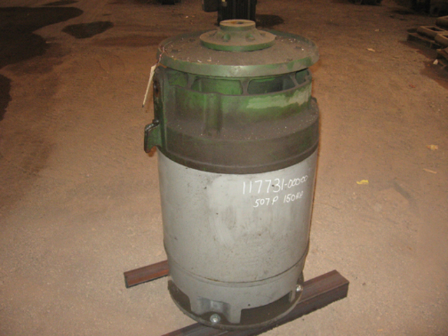 150 HP 1775 RPM Westinghouse, Frame HOUSE507-P, DP, VHS, vertical hollow shaft, vertical hollow shaft, 440