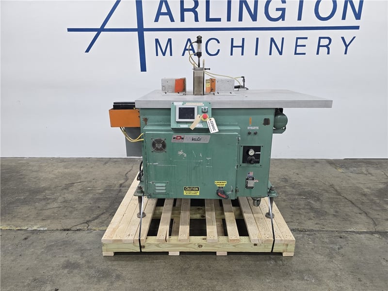 RDN #7-18A, Servo Up-Cut Saw, 20" Diameter Blade, 7" outside dimension Cutting Capacity, 3 HP, 42"