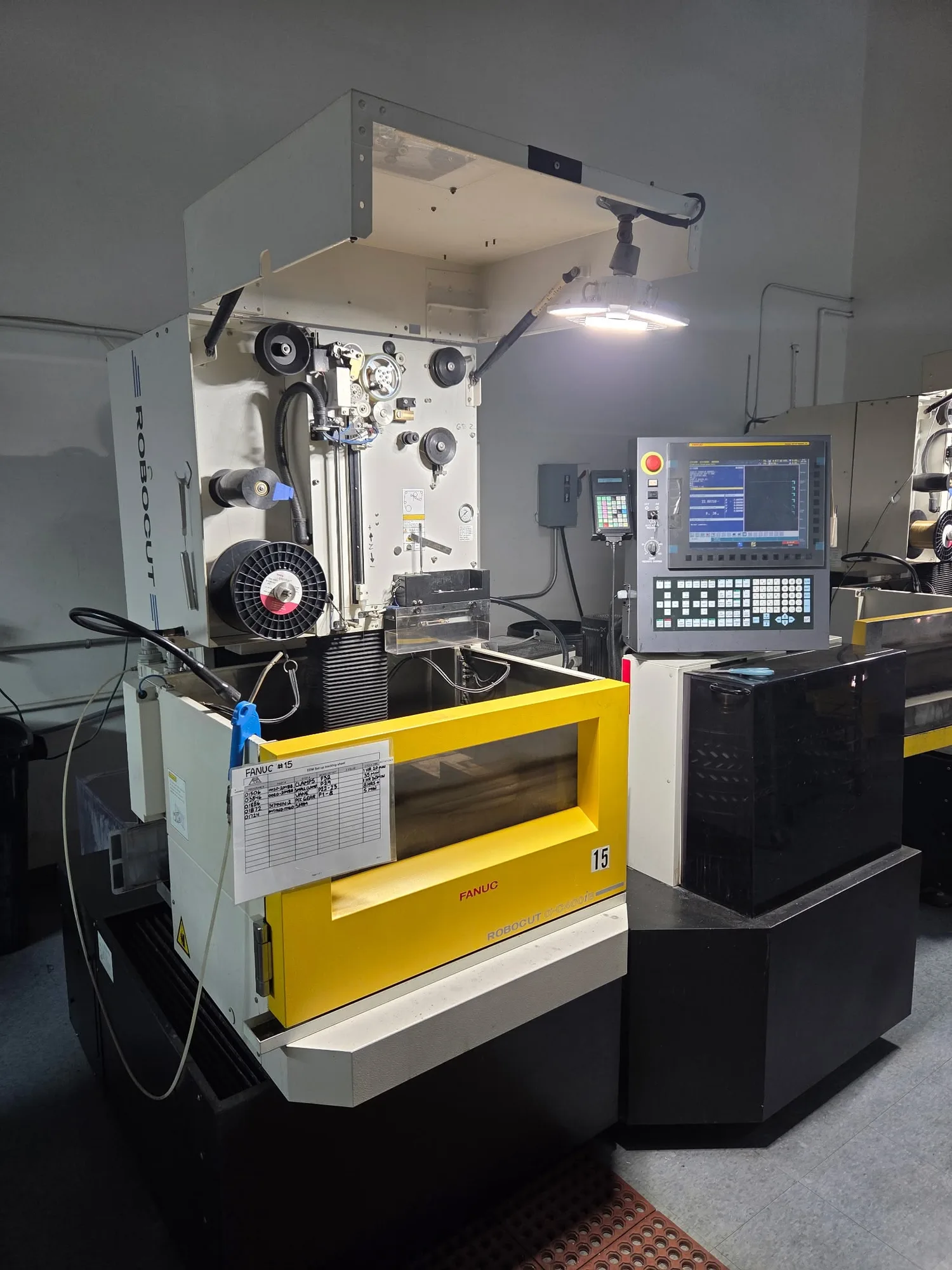 Fanuc #Robocut-a-C400iB, Wire Electrical Discharge Machine, 15.7" X, 11.8" Y, 10.2" Z, 2.36" x 2.36" U/V