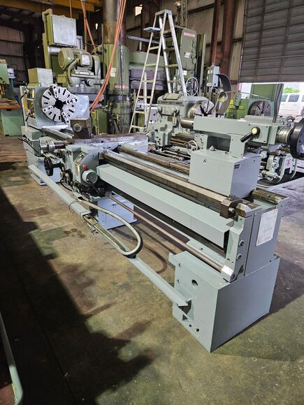 28.5" x 120" Summit #28X120B, Engine Lathe, 19-5/8" socs, 36.5" swing in gap, 64" thread, 15 HP, 16-1250 RPM