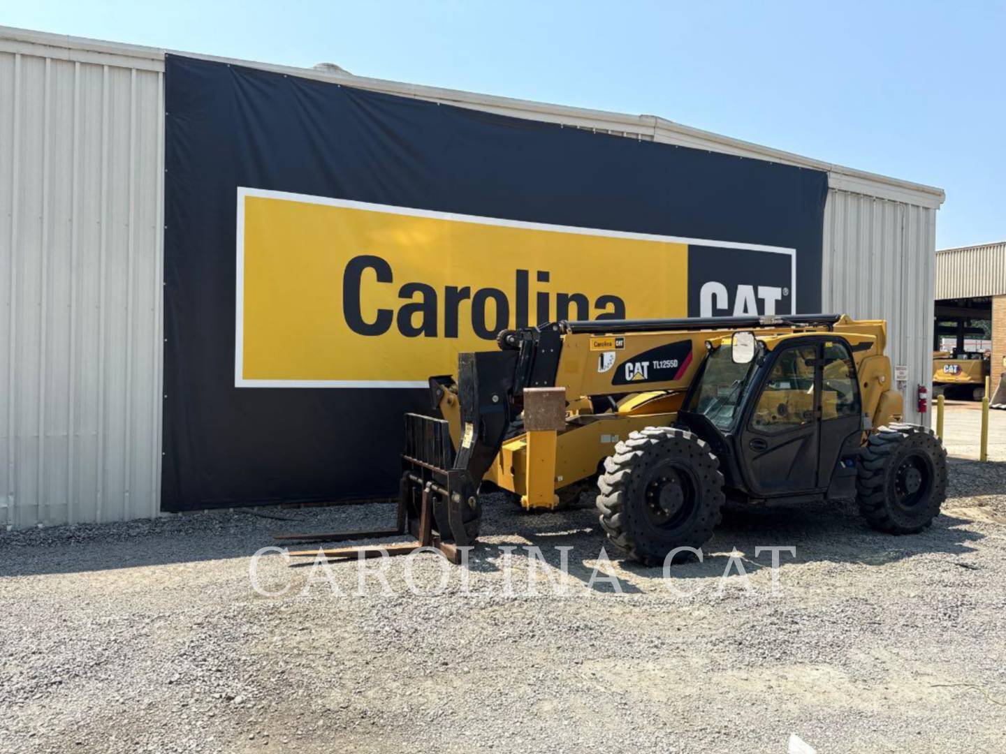 Cat TL1255D CB, Telehandler, 3743 hours, S/N: ML700432, 2016
