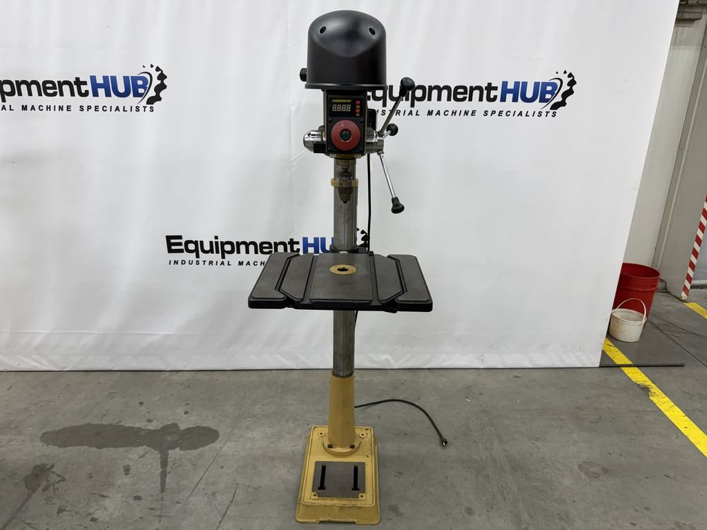 18" Powermatic #2800, variable speed drill press, 400-3000 RPM, digital RPM readout, 1 HP, 115 V., 1 Ph., 2009