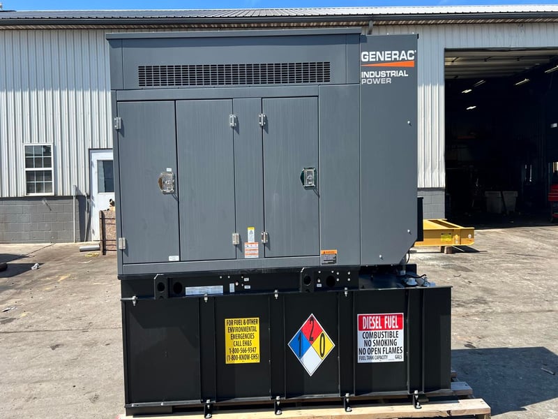 30 KW Generac #SD30, Diesel Generator Set, 120/208 Volt, 1800 RPM, Perkins 404D-22TA engine, circuit breaker