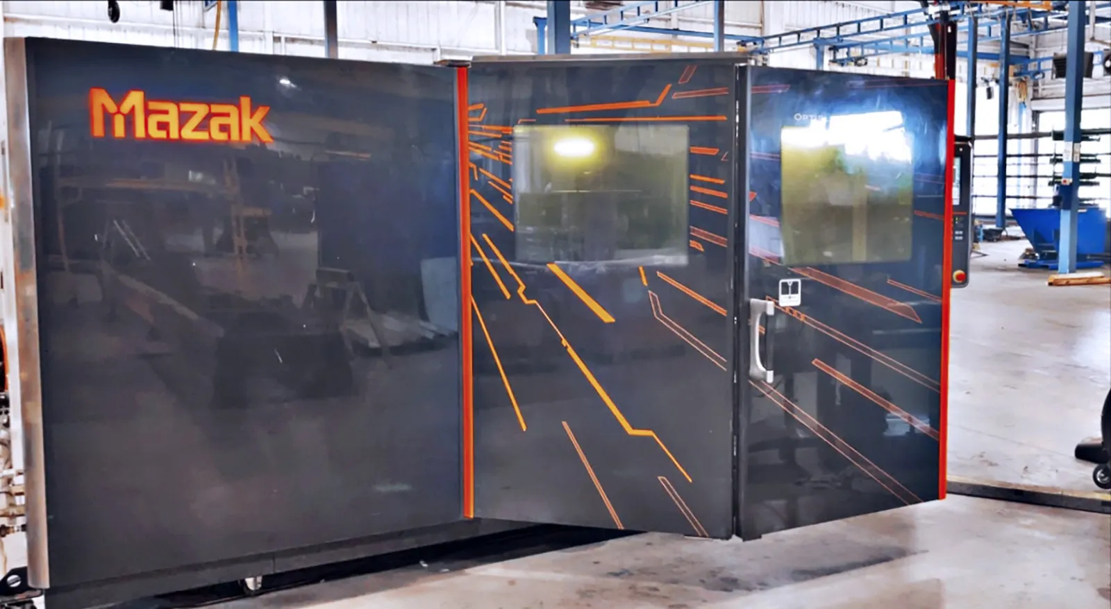 Mazak #Optiplex-4020-Fiber-II, CNC fiber laser, 160.4" X, 81.1" Y, 4.3" Z, 157.5" x78.7" sheet, IPG YLS-6000