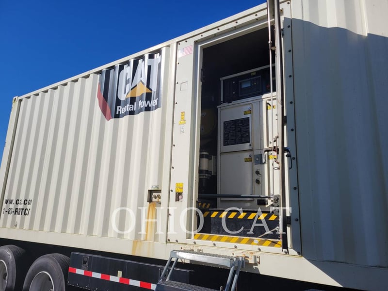 500 KW Caterpillar XQ500, Mobile Generator Set, Diesel, 1800 RPM, 480V, 8984 hours, 2014