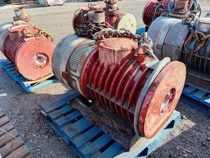 2363 GPM @ 345' TDH, Grindex #8124.400-0021, Submersible Drainage Pump, 147 HP, 6" discharge, 246' max.
