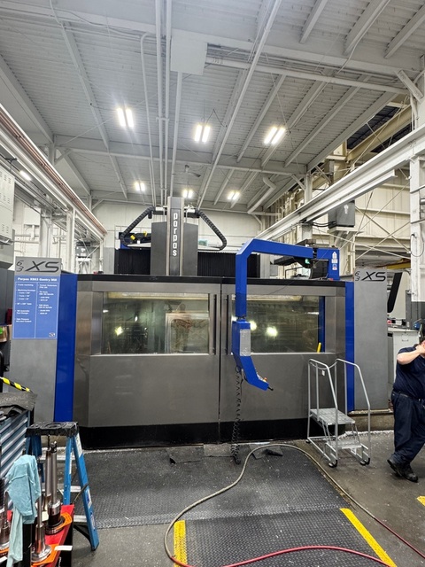 Parpas #XS-63, CNC Gantry Machining Center, 236.2" X Travel, 118.1" Y Travel, 59" Z, 107 HP, 24,000 RPM, 126