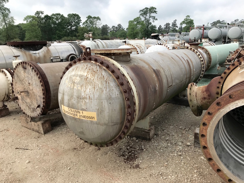 3109 sq.ft., 20 psi shell, 100 psi tube, Doyle & Roth, 220&deg;F shell, 150&deg;F tube, .75" tube diameter, 12'