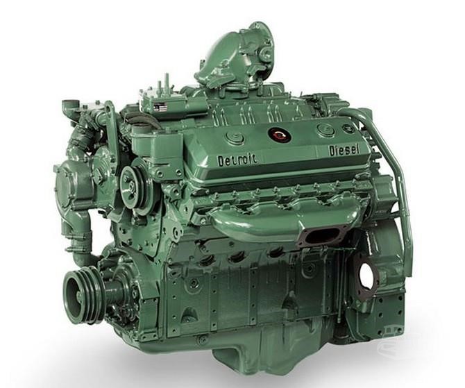 Detroit Diesel #8V71, diesel engine, rblt.
