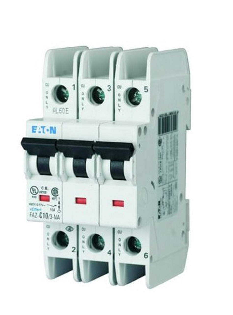 Moeller Eaton FAZ-C13/3-NA 102248 Miniature Circuit Breaker, 13A, 3-Pole, NEW