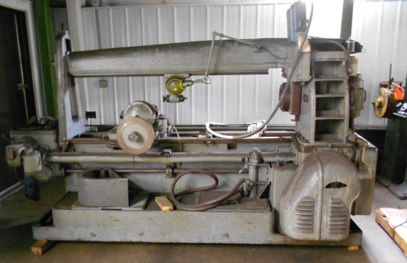 Barber-Colman #16-56, horizontal double thread index worm, 16" diameter, 1943, #4524