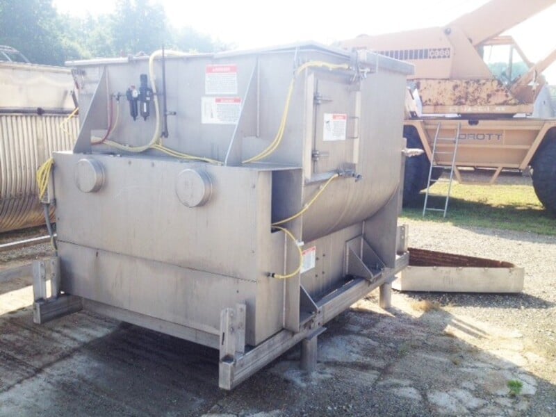 American Process Forberg Fluidized Zone Paddle Mixer – Model FZM