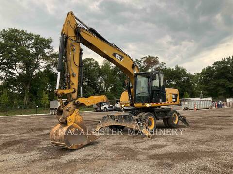 Caterpillar M318D, Wheel Excavator, 8487 hours, S/N: D8W00340, 2012