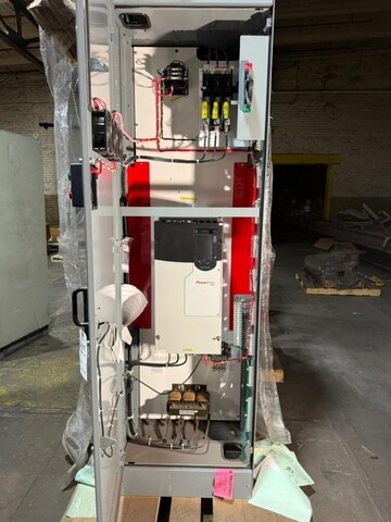 60 HP Allen-Bradley #20G1ANE063AN0NNNNN, powerflex 755 variable frequency dr, with enclosure, NEW