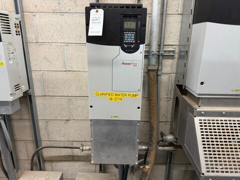 100 HP Allen-Bradley #20G1ANE099AN0NNNNN, powerflex 755 variable frequency dr, 600 Volts