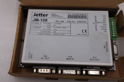 Jetter #JM-108, Servo Drive, 02 Amp