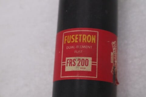 Lot of 3 - fusetron frs-200/frs200 dual element fuse - stock 4948a