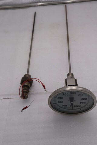 Ashcroft 5' ' bimetal thermometer 50 ei60e #2352