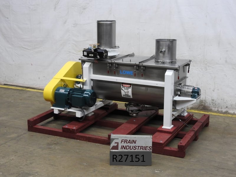 Lowe New & Used Ribbon Mixers, Blenders for Sale Surplus Record