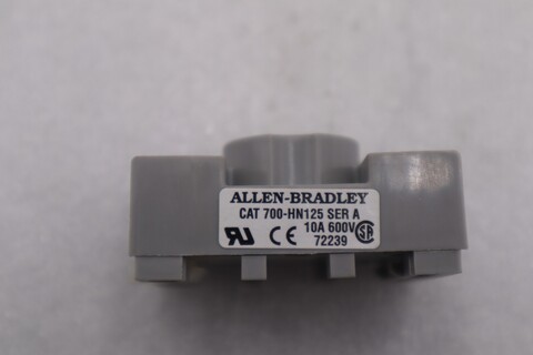 Allen-Bradley BRADLEY 700-HN125 SER. A 600V 10A Relays, lot of 2, STOCK K-3405