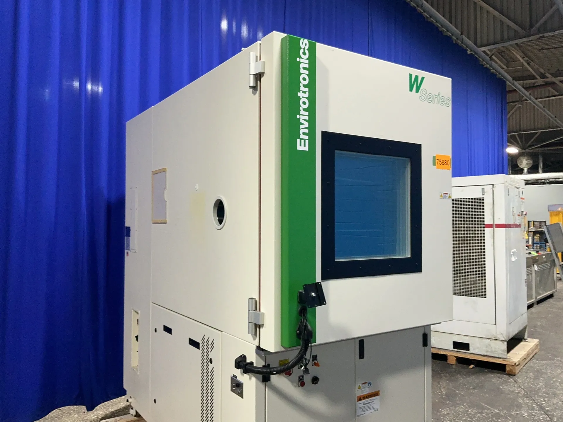 36" width x 24" D x 42" H Envirotronics #W20-2-10-WC-H, environmental test chamber, R-404A, R-508B, 150 PSIG