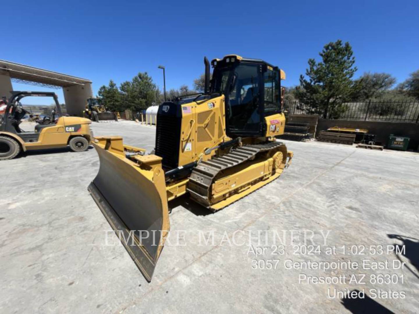 Cat D2-12 ARO, 672 hours, S/N: XKM04264, 2023