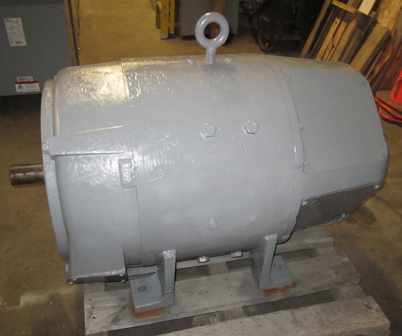 100 HP 850/1300 RPM Westinghouse, Frame 585AS, 24 Hr duty, new, 500 VA, 240 VF