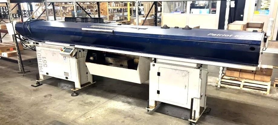 Edge Technologies #Patriot-551, Magazine Type Bar Feeder, 12'-5" max. bar length, 0.196"-2.145" bar diameter