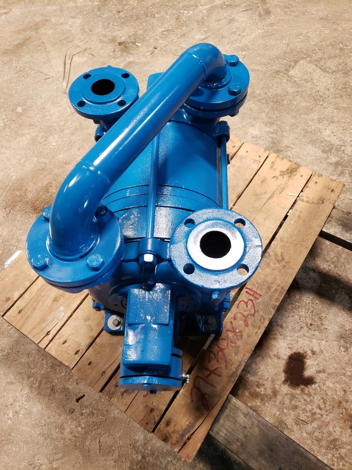 300 CFM, Sihi #LPH-55320, Liquid Ring Vacuum Pump, Stainless Steel, 29" HgV, new