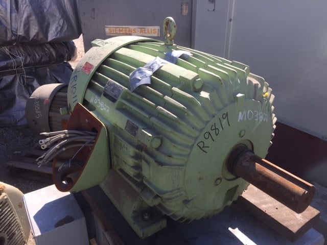75/18.75 HP 1785/890 RPM U.S. Motors, Frame 405T TE, TEFC, 460 VAC