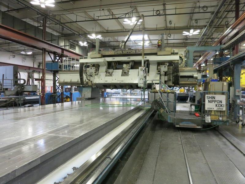 SNK, 3 spindle 5-Axis gantry profiler