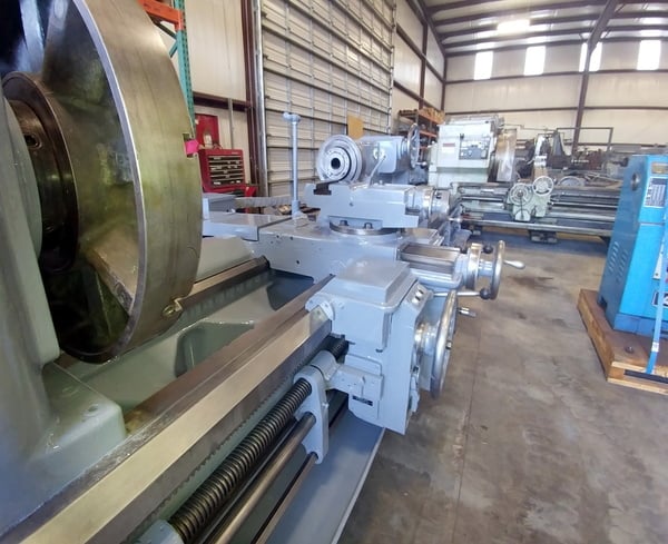 40" x 176" Monarch Dyna Shift 90/25000, 32" swing over cross slide, 4