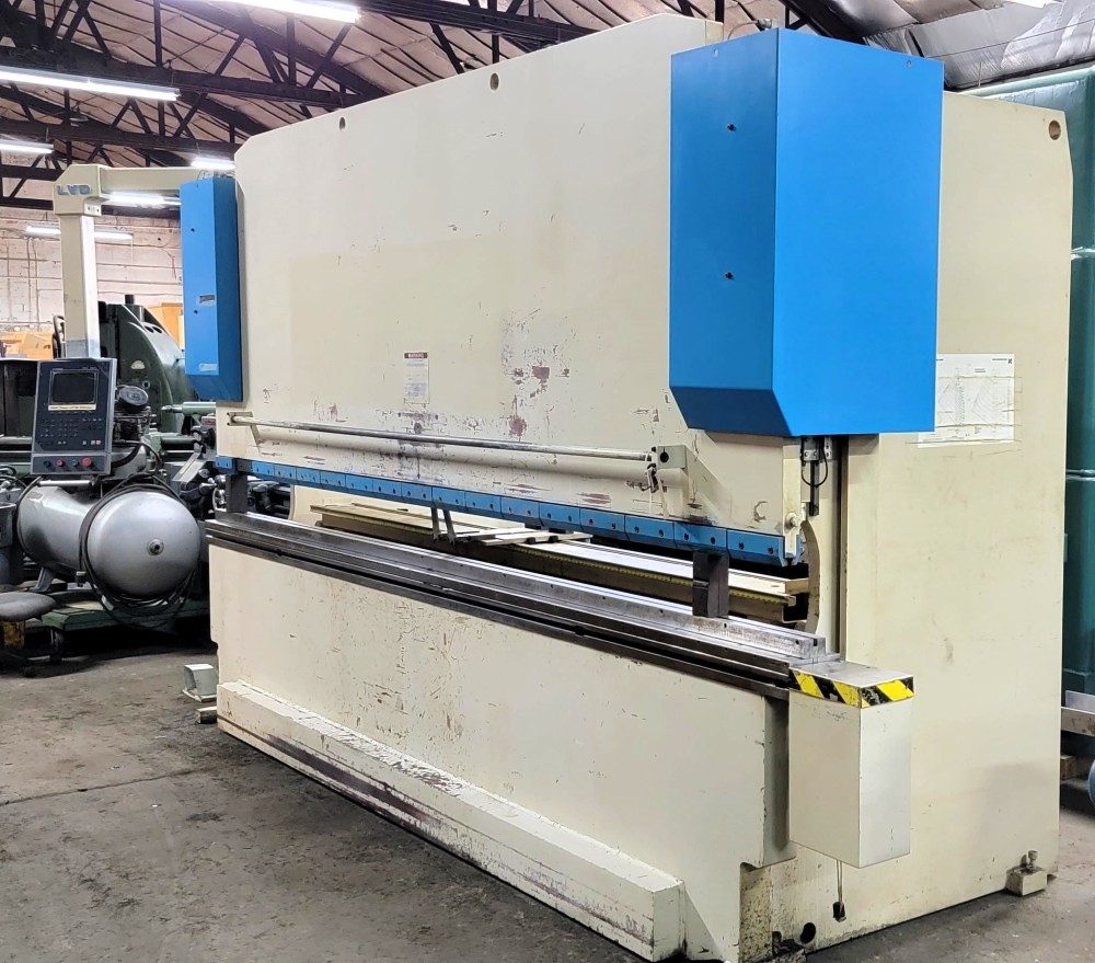 150 Ton, LVD #150/14PPI-MNC95, hydraulic CNC press brake, 14' overall, Cybelec DNC 880S Control
