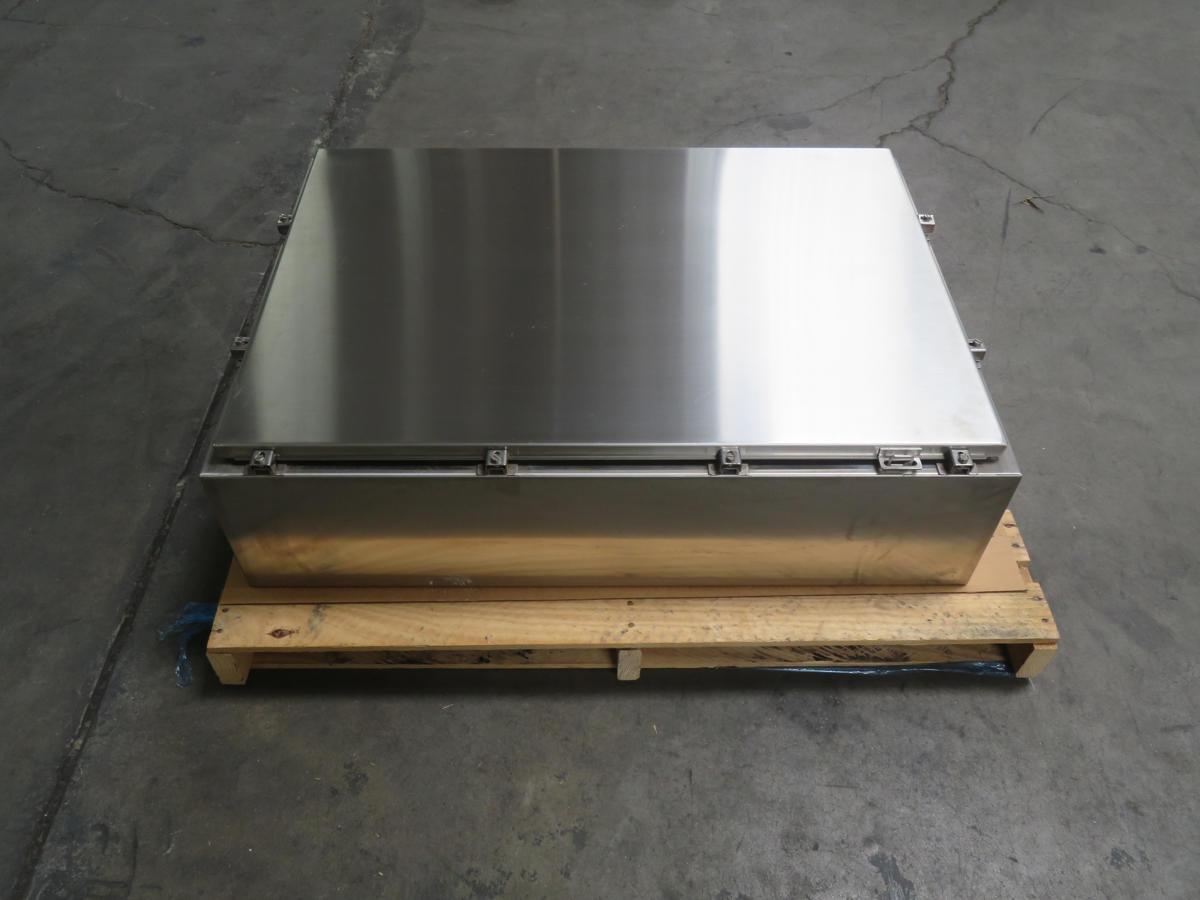 Hoffman #A42H3010SS6LP, Stainless Steel Enclosure, 48