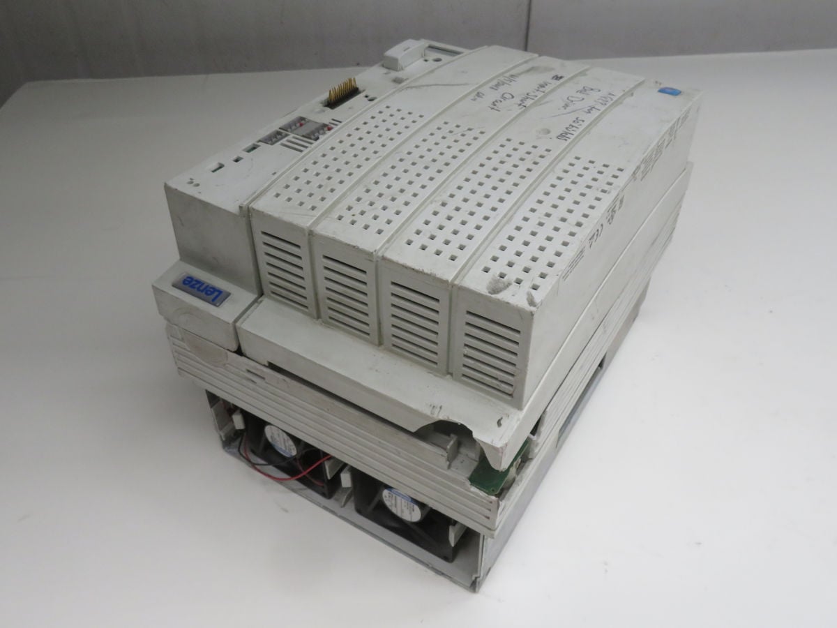 22 KW Lenze #E82EV223K4B201, 8200 Vector Frequency Inverter, 400/500 Volts AC