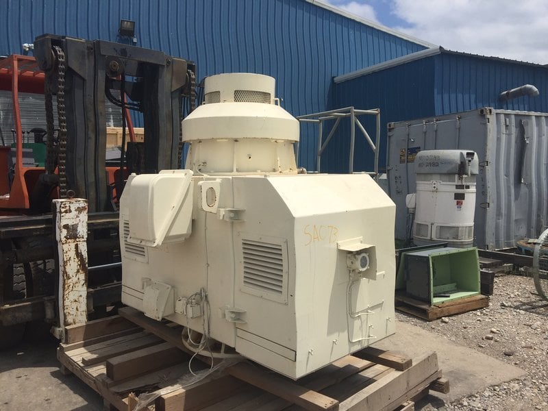500 HP 1780 RPM Teco Westinghouse, Frame 400M, weather protected enclosure type 2, HT, 2300/4160 Volts