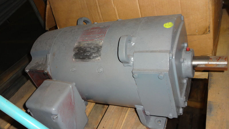 75 HP 1750 RPM General Electric, Frame 5LA708819T14, rebuilt, 300 VA