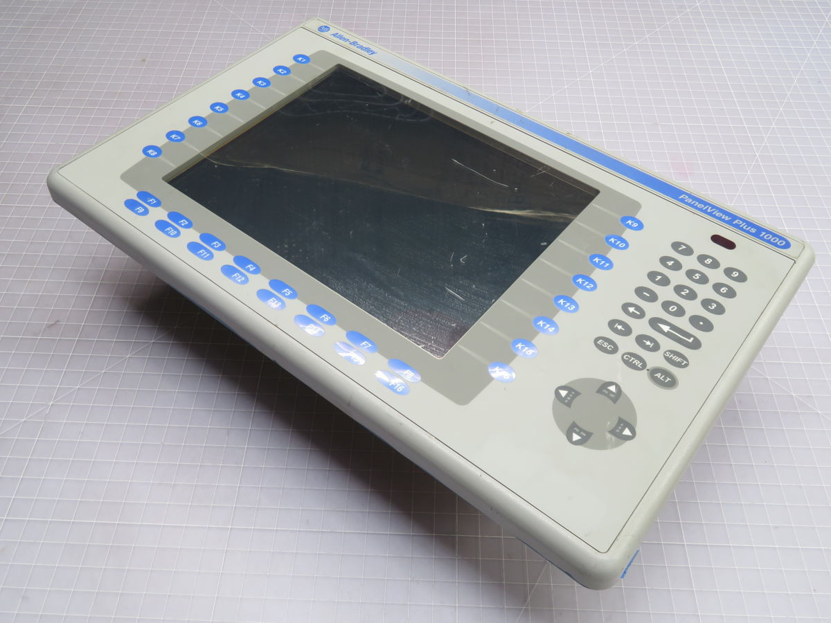 Allen-Bradley #2711P-B10C6D1, HMI, 10.4-IN Display, ENET Comm, 24 VDC Power, 64 MB Logic (2 available)