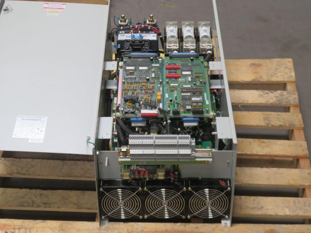 60 HP Allen-Bradley #1395-A74-C4-P10-P51, DC Drives, 230 VAC In, 240 VDC Out, 60 Hp Power