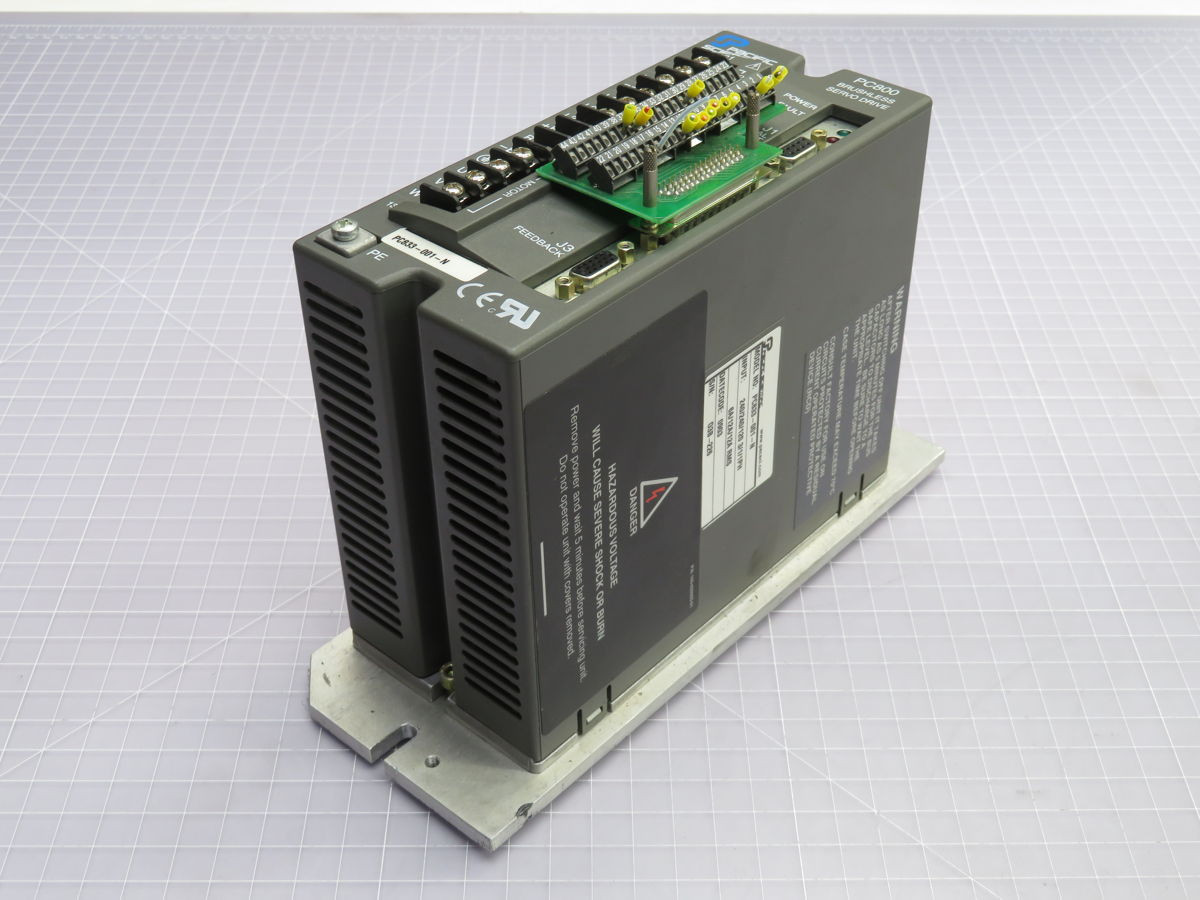 Pacific Scientific #PC833-001-N, Servo Drives, 240V Input, 50/60HZ, 12A Cont. Output