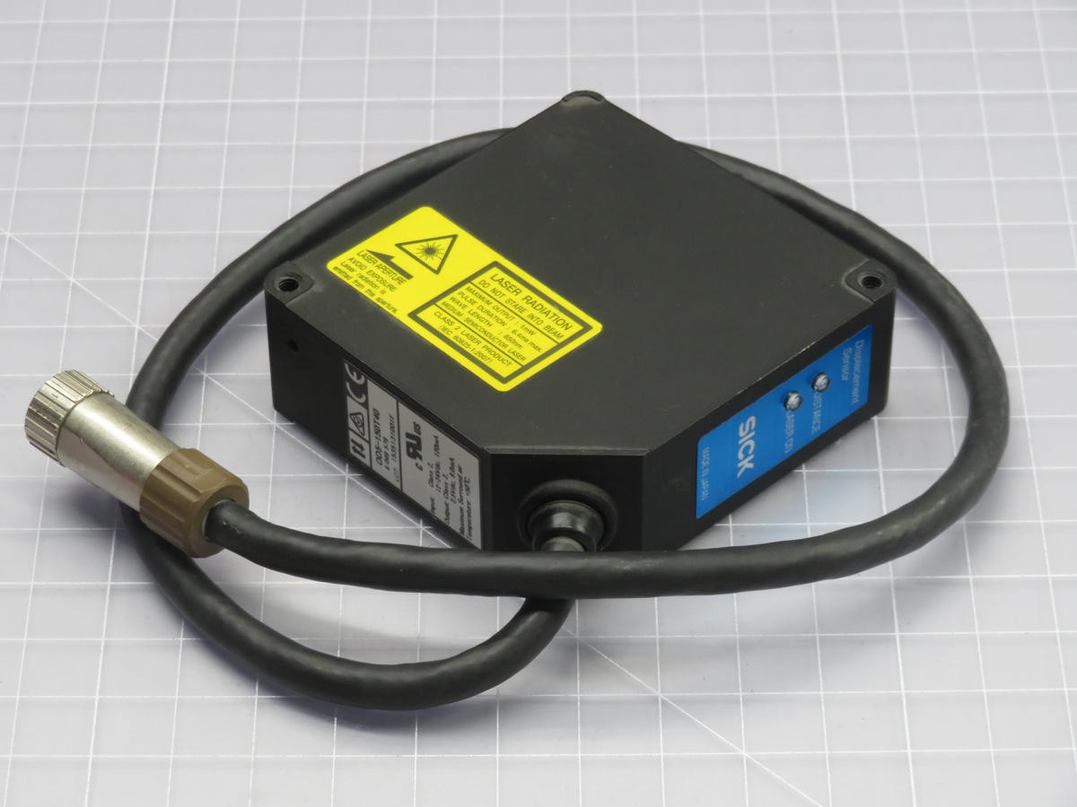 SICK #OD5-150T40, Photoelectric, 100-200mm Range, 10m Resolution, IP67 (2 available)