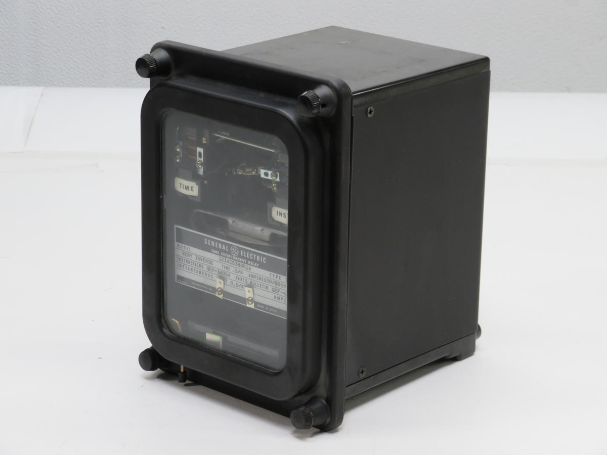 GE #12IAC53B801A, Type IAC Time Overcurrent Relay