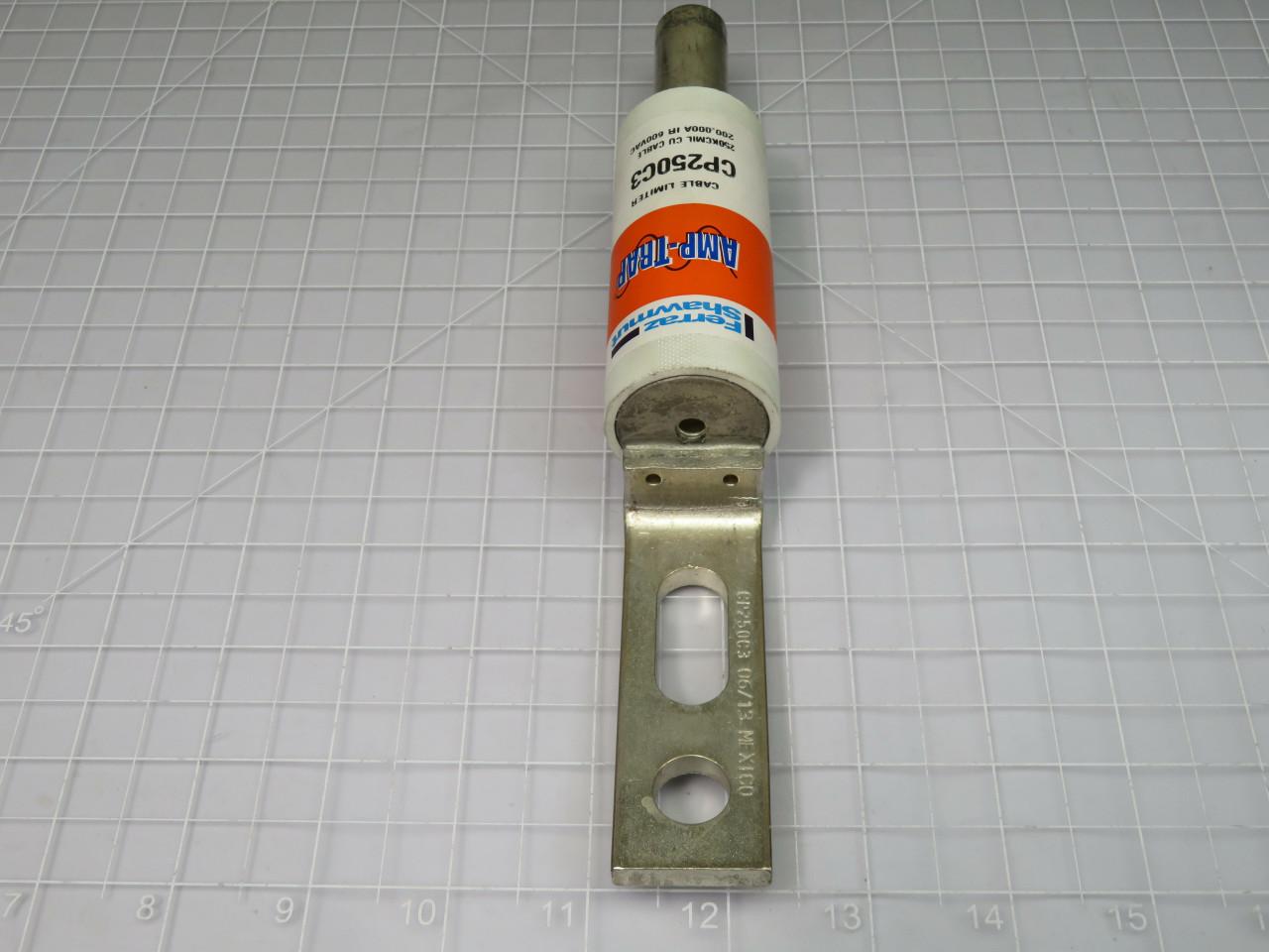 Ferraz Shawmut #CP250C3, Amp-Trap Cable Limiter, 250 KCMIL CU, 600 VAC ...