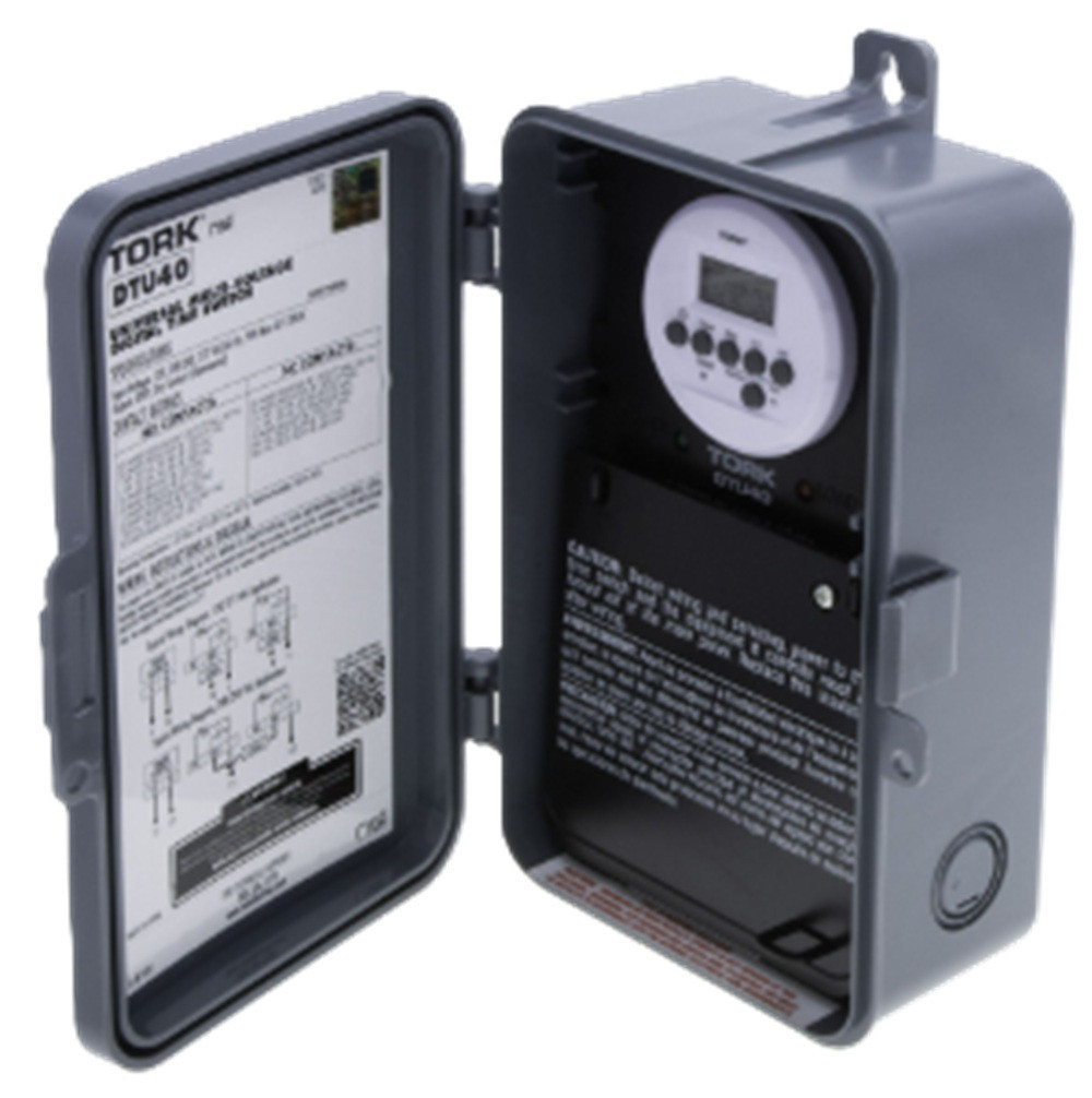 Tork #DTU40, indoor/outdoor electromech, 24-Hour, NEW