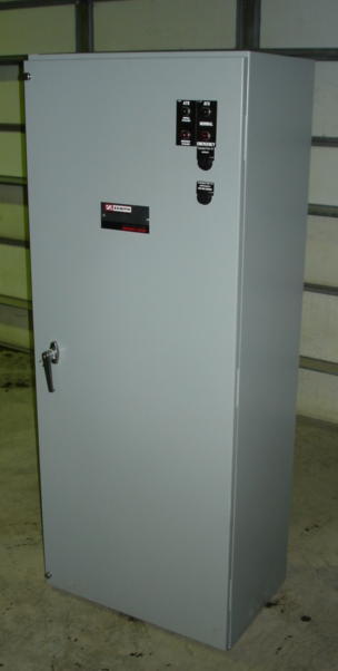 400 Amp. Zenith #ZTSM40BC-2, automatic transfer switch, 120/240 Volts, 1 phase, 2 pole, 60 Hz, NEMA 1, new (2