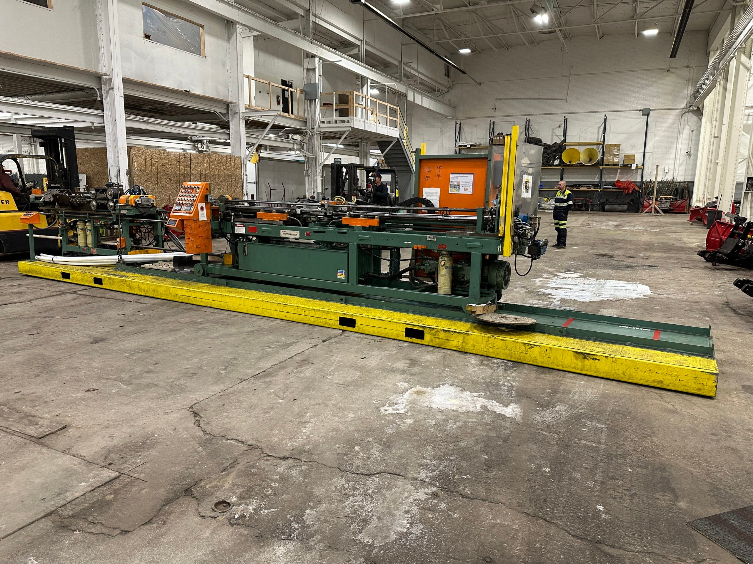 Burr Oak, hairpin bender, 9-120 bend length, right hand coil load, 6 tube design, 1996