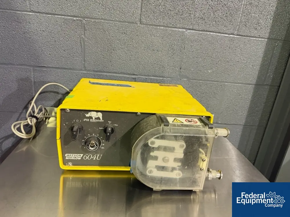 Watson Marlow #604U, Peristaltic Pump, IP55 washdown design