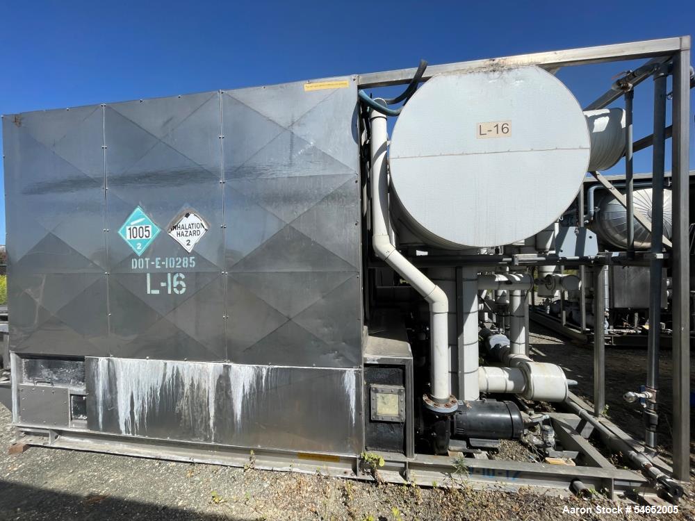 180 Ton, PHT, Ice Generator, Stainless Steel, (4) ice banks, (36) ice plates, Cornell A222590-55X1-A00
